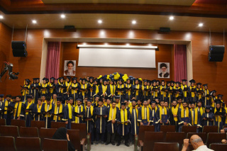 مراسم دانش آموختگی دانشجویان دانشگاه صنعتی شیراز