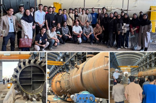 بازدید علمی از شرکت کولر هوایی آبان