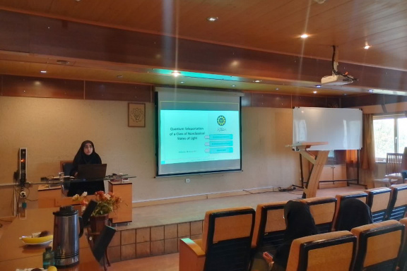 دفاع از طرح تحقیق رساله دکتری خانم بهاره عبیدی دانشجوی دکتری فوتونیک