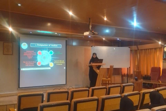 ارائه گزارش پیشرفت تحصیلی مقطع دکتری فوتونیک خانم طاهره پرویزی