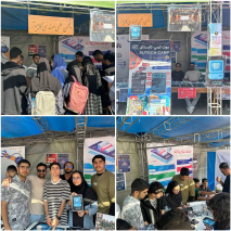 گزارش تصویری از غرفه انجمن علمی کامپیوتر
