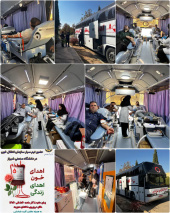 گزارش تصویری اهدای خون