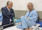 دیدار صمیمی رئیس دانشگاه و  جمعی از همکاران دانشگاه صنعتی شیراز با جانبازان دوران دفاع مقدس