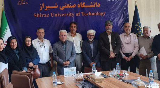 دیدار هیات موسس و اعضای هیات امنای  خانه ریاضیات شیراز با رئیس دانشگاه صنعتی شیراز