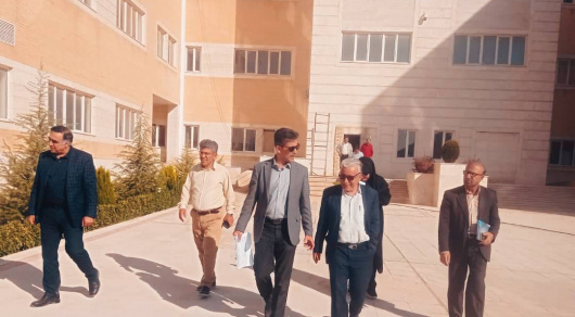 بازدید معاون عمرانی امور آموزش عالی سازمان برنامه و بودجه کشور از روند پیشرفت پروژه‌های عمرانی دانشگاه صنعتی شیراز در سایت‌های یک و دو صدرا